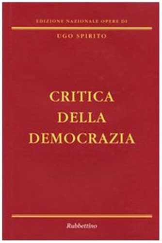 Critica della democrazia - ,