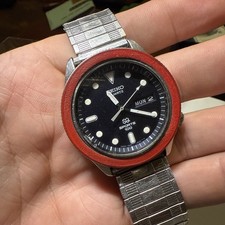 Orologio Seiko Sports SQ 100 7546-6049 Quarzo Giorno/Data Vintage Funzionante!