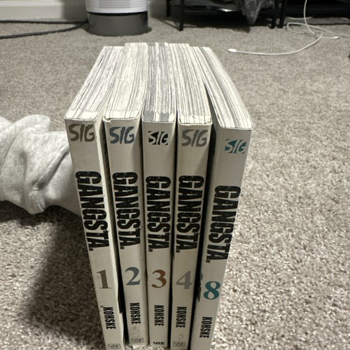 Gangsta manga inglese 8 - inglese, 1-4/8