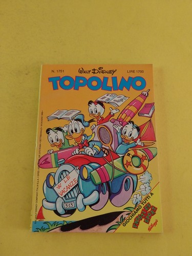 Topolino 1751 giugno 1989 - n,
