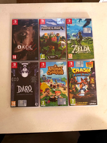 Lotto giochi nintendo - giochi, switch