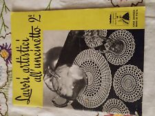 "Lavori artistici all'uncinetto 2°" 1975 - 50 pagine