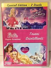 Barbie Tesori Scintillanti 2 DVD e La Magia della Moda e IL Castello di Diamanti