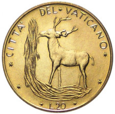 20 LIRE 1971 - CITTÀ DEL