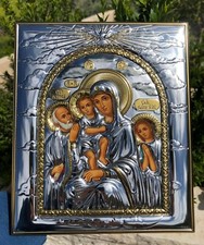 Icona bizantina Sacra Famiglia