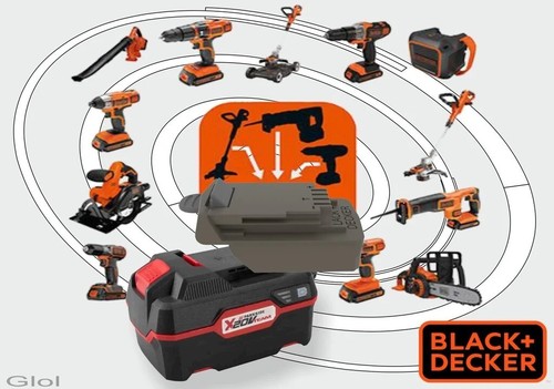 Adattatore per black decker - &,