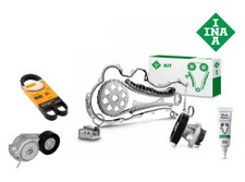 Kit catena distribuzione Punto 1.3 multijet Fiat + pompa acqua e kit servizi INA