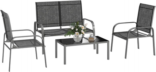 Set salotto giardino 4 - set,