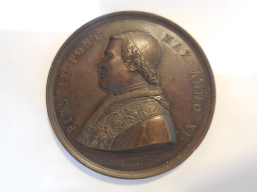Vaticano medaglia papa - pio, ix