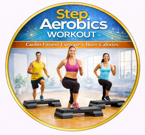 Step aerobics workout - aerobics, dvd