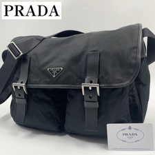 Borsa messenger PRADA tessuto