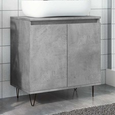 Armadietto da Bagno Grigio
