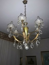 Lampadario vintage gocce - a,