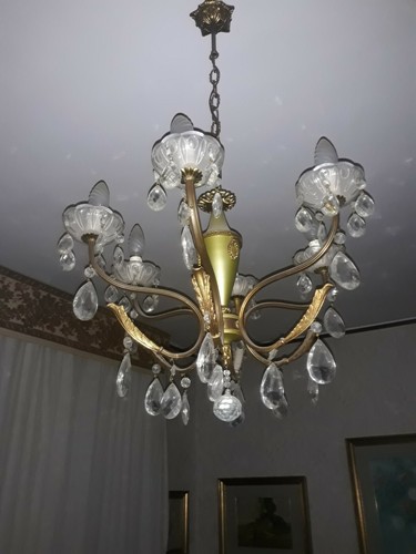 Lampadario vintage gocce - vintage,