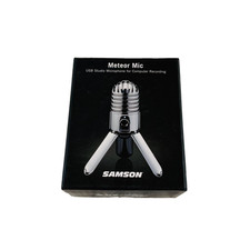 Samson Meteor Mic USB Studio Microfono Professionale a Condensatore Cromato Argento