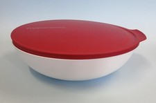 TUPPERWARE  Ciotola Salatiera ALLEGRA 1.5 lt bianco e rosso
