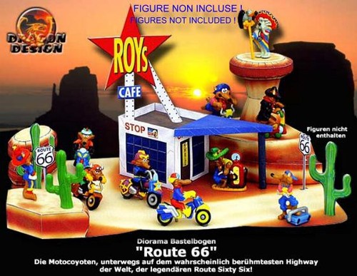 Kinder raro diorama - kinder,