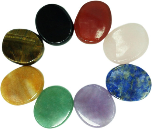 Set pietre chakra forma - di,