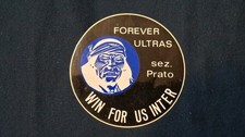 ADESIVO  INTER FOREVER ULTRAS SEZ. PRATO WIN FOR US ORIGINALE 