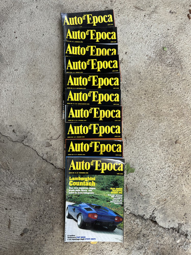 Riviste auto epoca - 10, anno