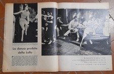 Ritaglio di giornale   Gina LOLLOBRIGIDA 1961