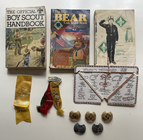 Vtg boy scout handbooks - vtg,