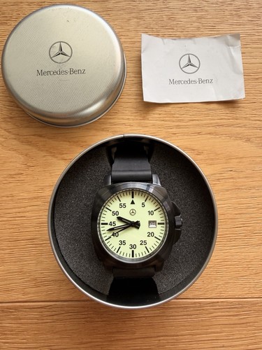 Orologio mercedes benz nero - orologio, mercedes-benz