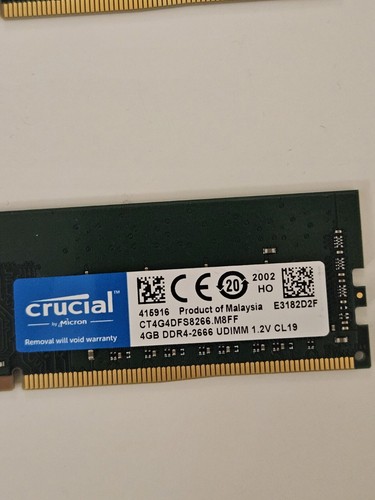Memoria ram crucial ddr4 - ram,