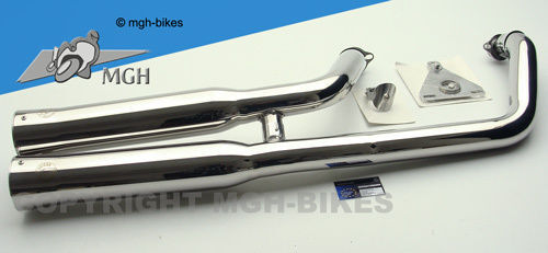 Scarico falcon double groove - scarico,