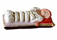 STATUA DI MARIA BAMBINA CM 30 IN RESINA - OCCHI DIPINTI MADE IN ITALY