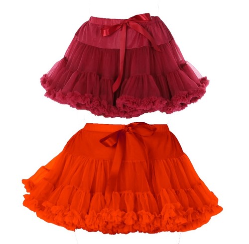 Gonna tutu rossa - donna, ragazze