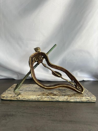 Salvador dali bronzo scultura - bronzo,
