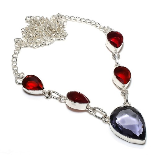 Collana con gioielli - , in