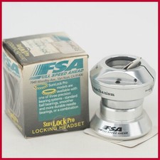 NOS FSA SURELOCK PRO 1+1/8 POLLICI CUFFIA VINTAGE FILETTATA MTB OLD