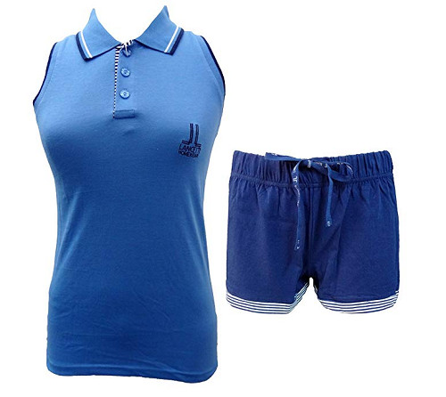 Pigiama donna corto spalla - donna,