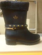 Stivali Da Donna Nuovo Di pelle sintetica Comodo Numeri  35 40 core nero e blu