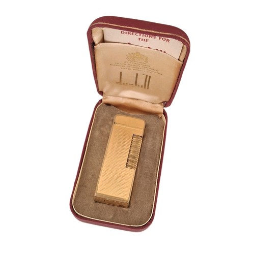 Dunhill rollagas lighter gold - dunhill,