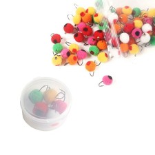 Uovo mosche umide legato a mano professionale testa d'acciaio esca trota affonda