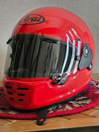 Arai full face helmet red - full,