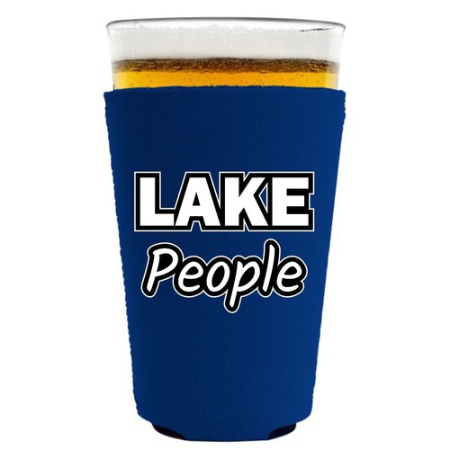 Lake people pint glass coolie - pint,