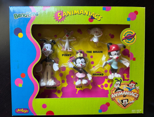 Justtoys bend ems animaniacs - bend-ems,
