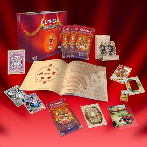 Cuphead out the cards - of, cards"