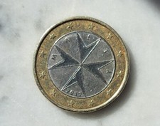 MONETA  DA 1 EURO - MALTA 2017