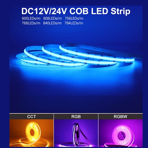 Strisce cob cct - strisce, cct/rgb/rgbw