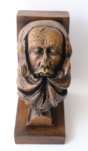 Green man book - green, gotico