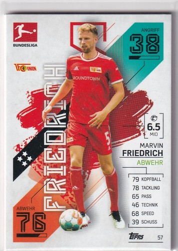 Match attax bundesliga - attax, 21/22
