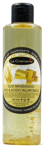 Olio massaggio oro 24k acido - olio,