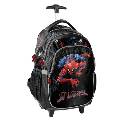 Spiderman trolley scuola - scuola, zaino