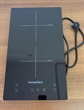 ** EXPO Piano cottura 2 fuochi induzione 3500W vetro nero