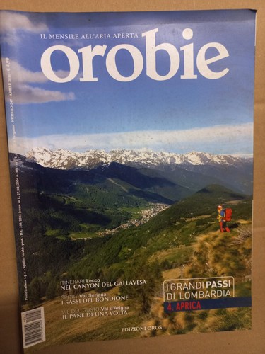 Rivista orobie 247 aprile - n.,